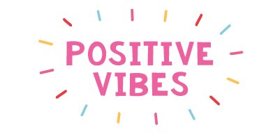 Fizz Creations Positive Vibes Logo
