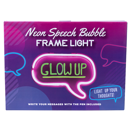 Neon Speech Bubble - USA Fizz