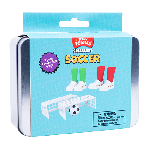 100490 Teeny Town USA Smallest Soccer Packaging Angle ISO