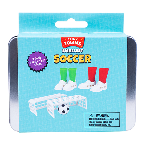 100490 Teeny Town USA Smallest Soccer Packaging Front ISO